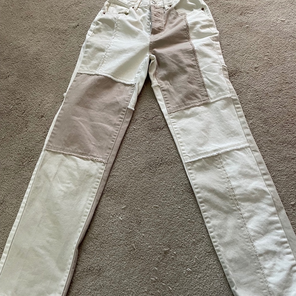 PacSun patchwork jeans
